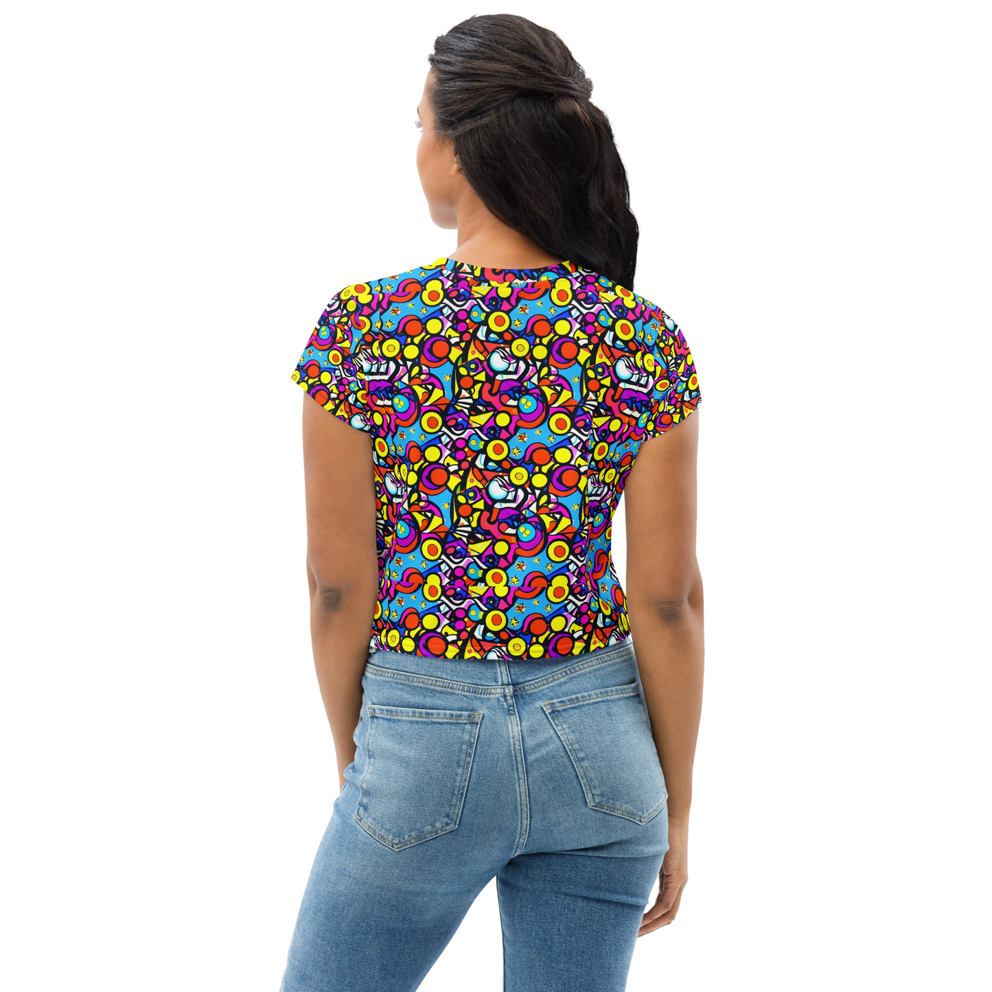 Women's Crop Tee - Stellar Circus