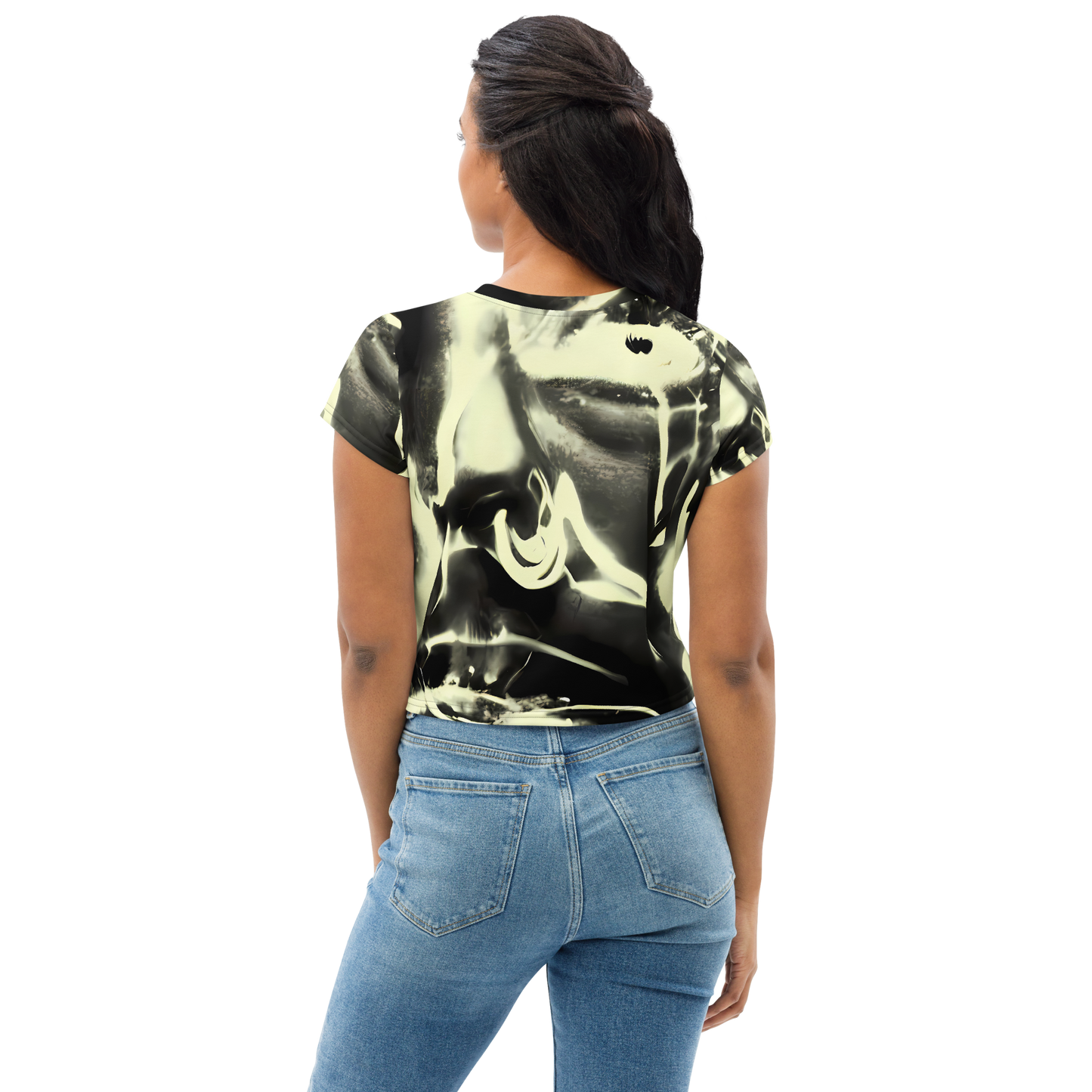 Women's Crop Tee - Visionary Flux