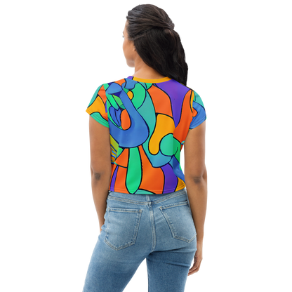 Women's Crop Tee - Archipenko Dream