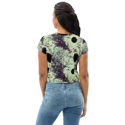 Women's Crop Tee - Celestial Bloom