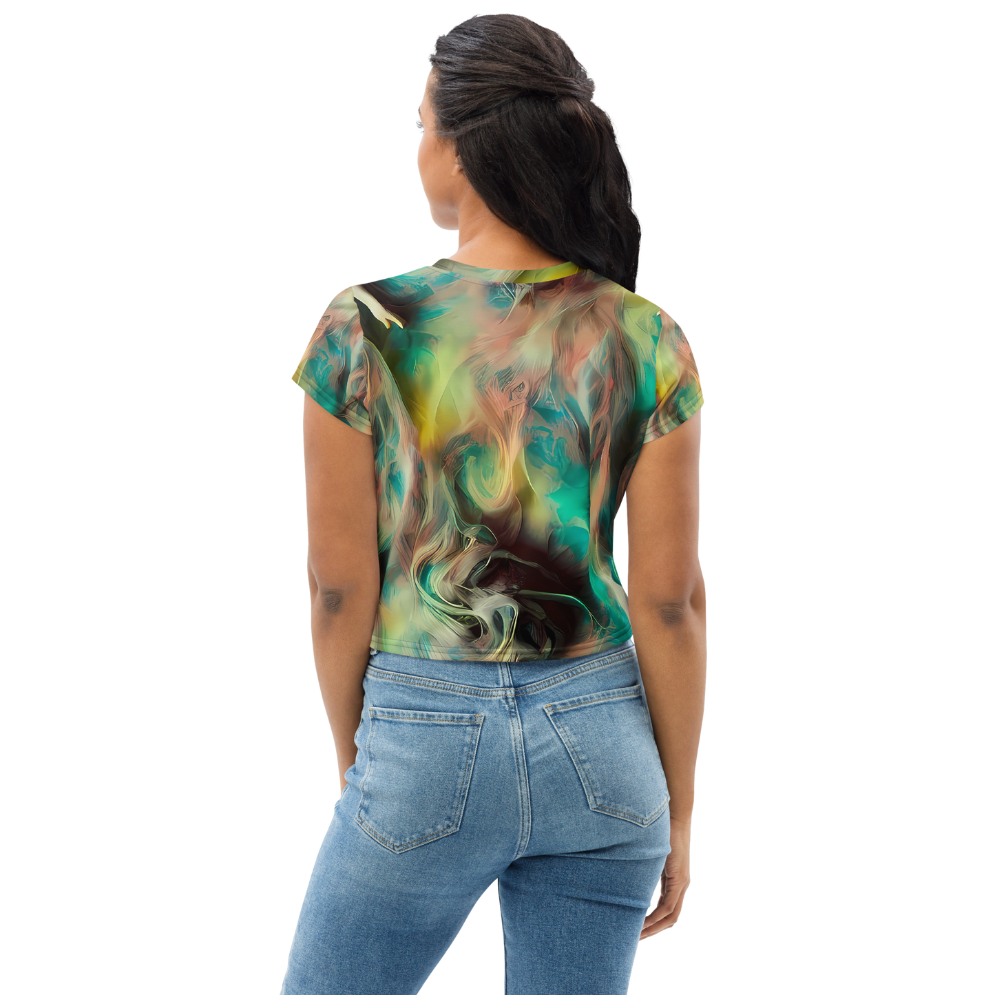 Women's Crop Tee - Enchanted Fusion