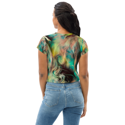 Women's Crop Tee - Enchanted Fusion