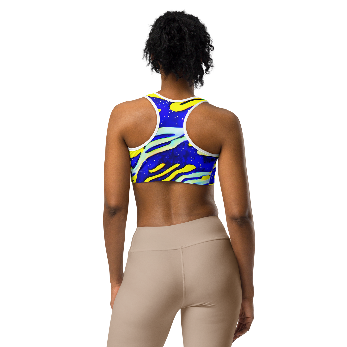 Sports Bra - Electric Horizon