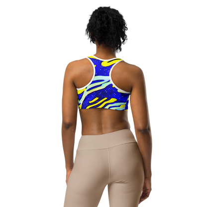 Sports Bra - Electric Horizon