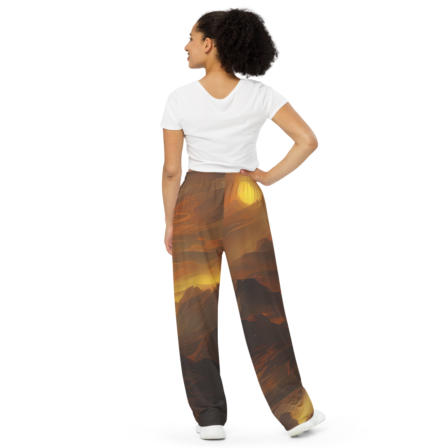 Wide-Leg Pants - Sunset Shores