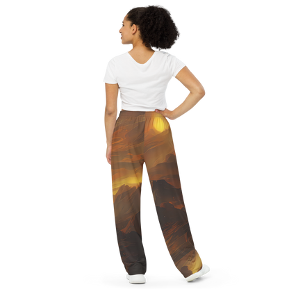 Wide-Leg Pants - Sunset Shores