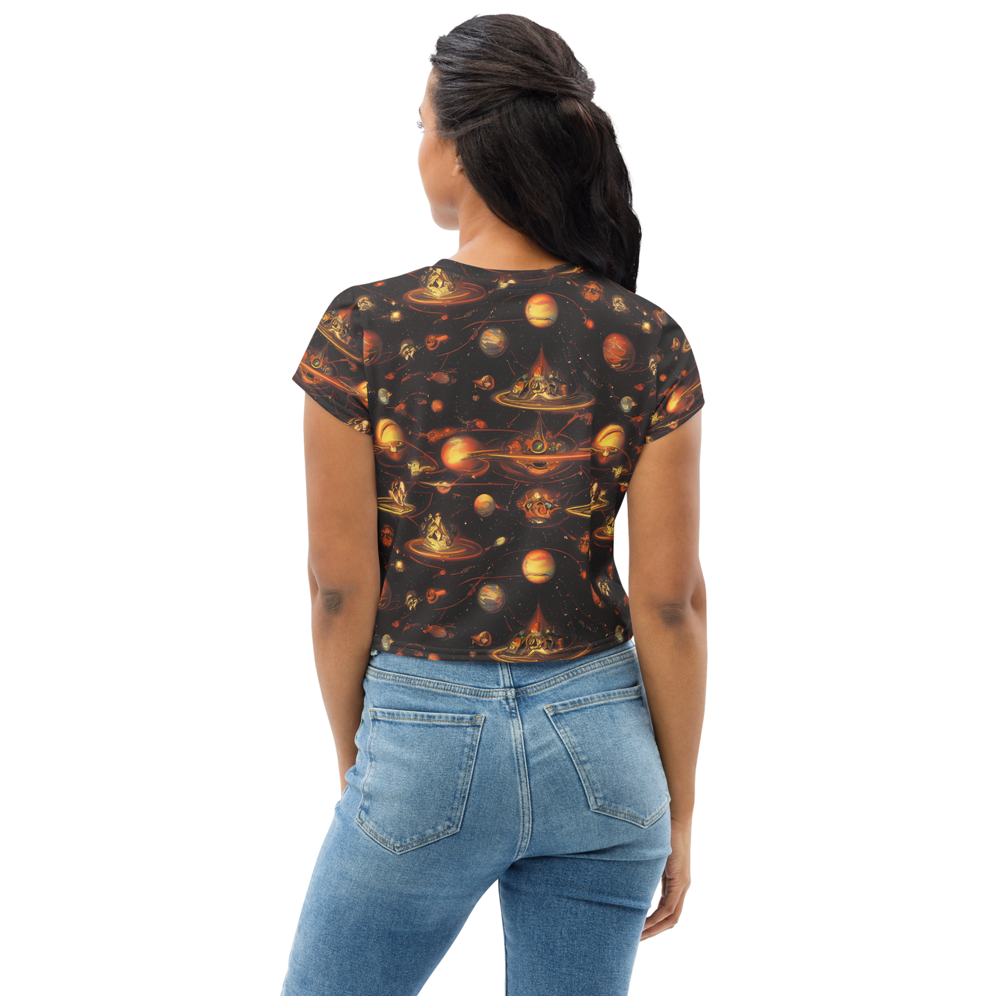 Women's Crop Tee - Murillo Vortex