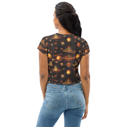 Women's Crop Tee - Murillo Vortex