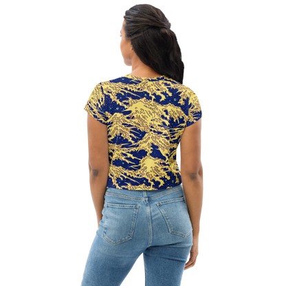 Women's Crop Tee - Celestial Ridge