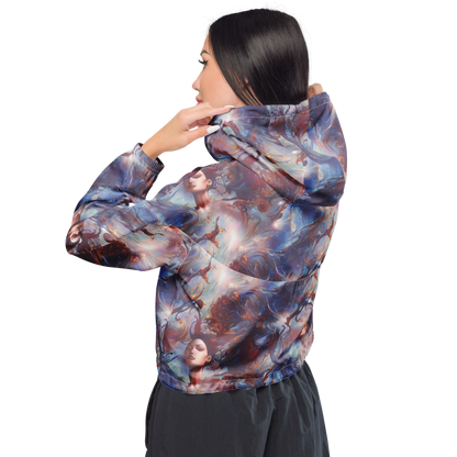 Women's Cropped Windbreaker - Dreamweaver