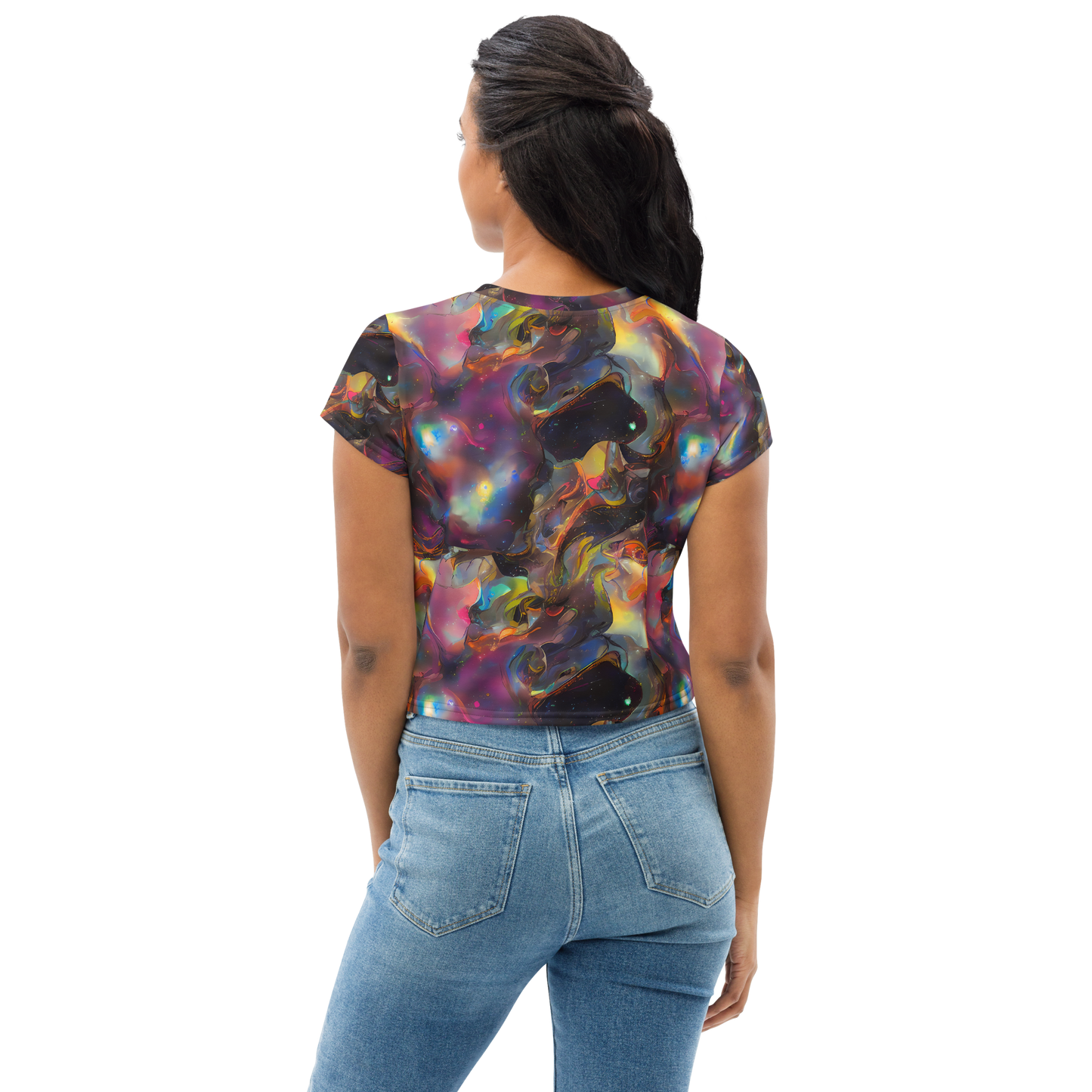 Women's Crop Tee - Cosmic Fusion