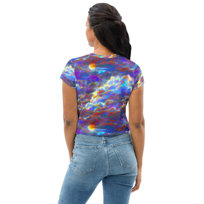 Women's Crop Tee - Orion Ripple