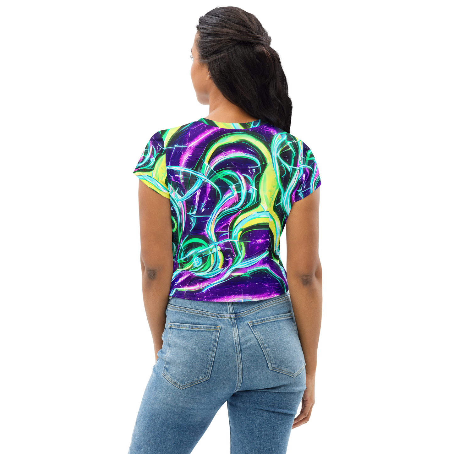 Women's Crop Tee - Quesnel's Vortex