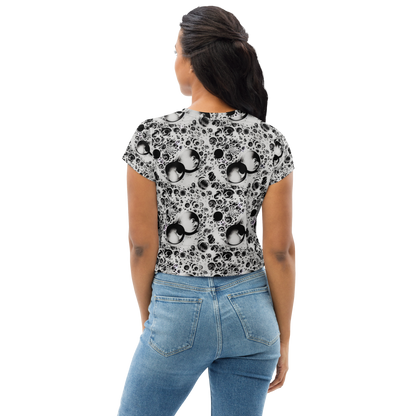 Women's Crop Tee - Crater Swirl