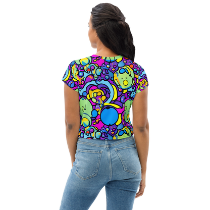 Women's Crop Tee - Enchanted Orbs