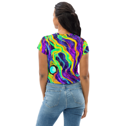 Women's Crop Tee - Jackson Swirl