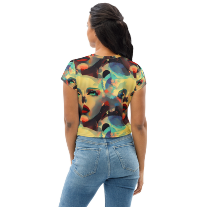 Women's Crop Tee - Astral Reflections