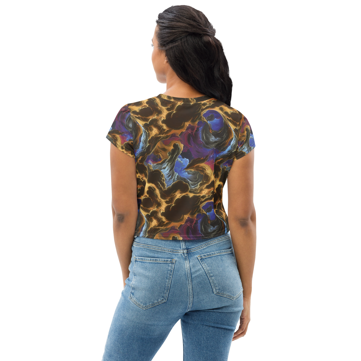 Women's Crop Tee - Vortex Virtue