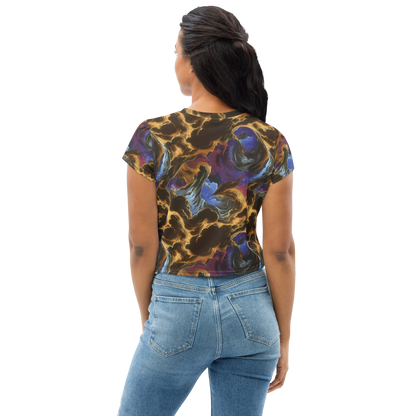 Women's Crop Tee - Vortex Virtue