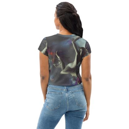 Women's Crop Tee - Cosmic Dancer