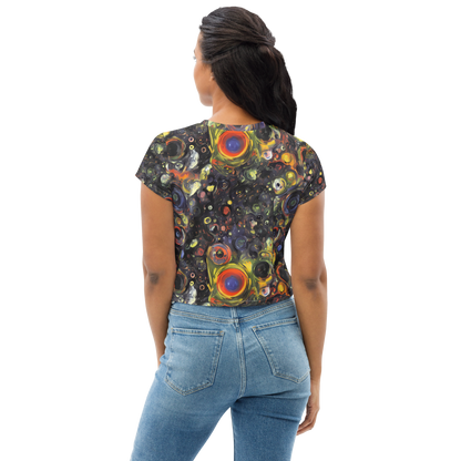 Women's Crop Tee - Stellar Spin