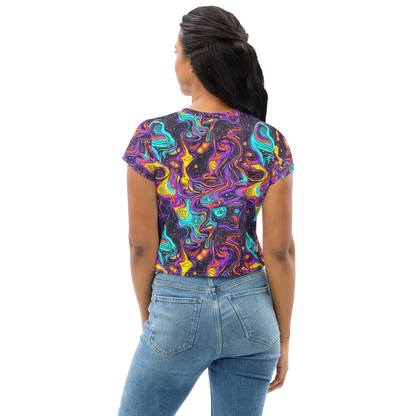 Women's Crop Tee - Hutty Nebula