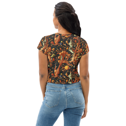 Women's Crop Tee - Bosschaert's Nebula