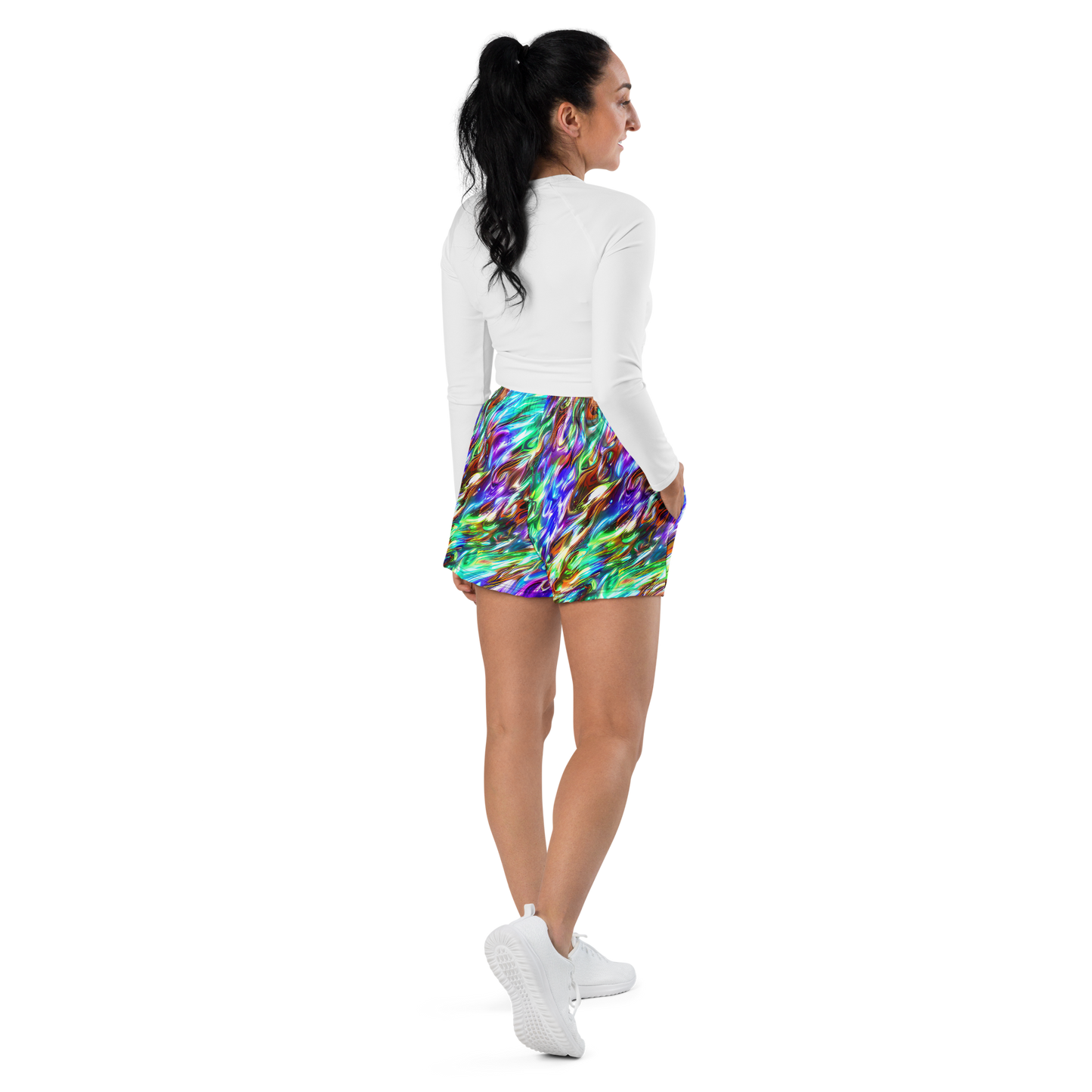 Women’s Athletic Shorts - Faini Whirlwind