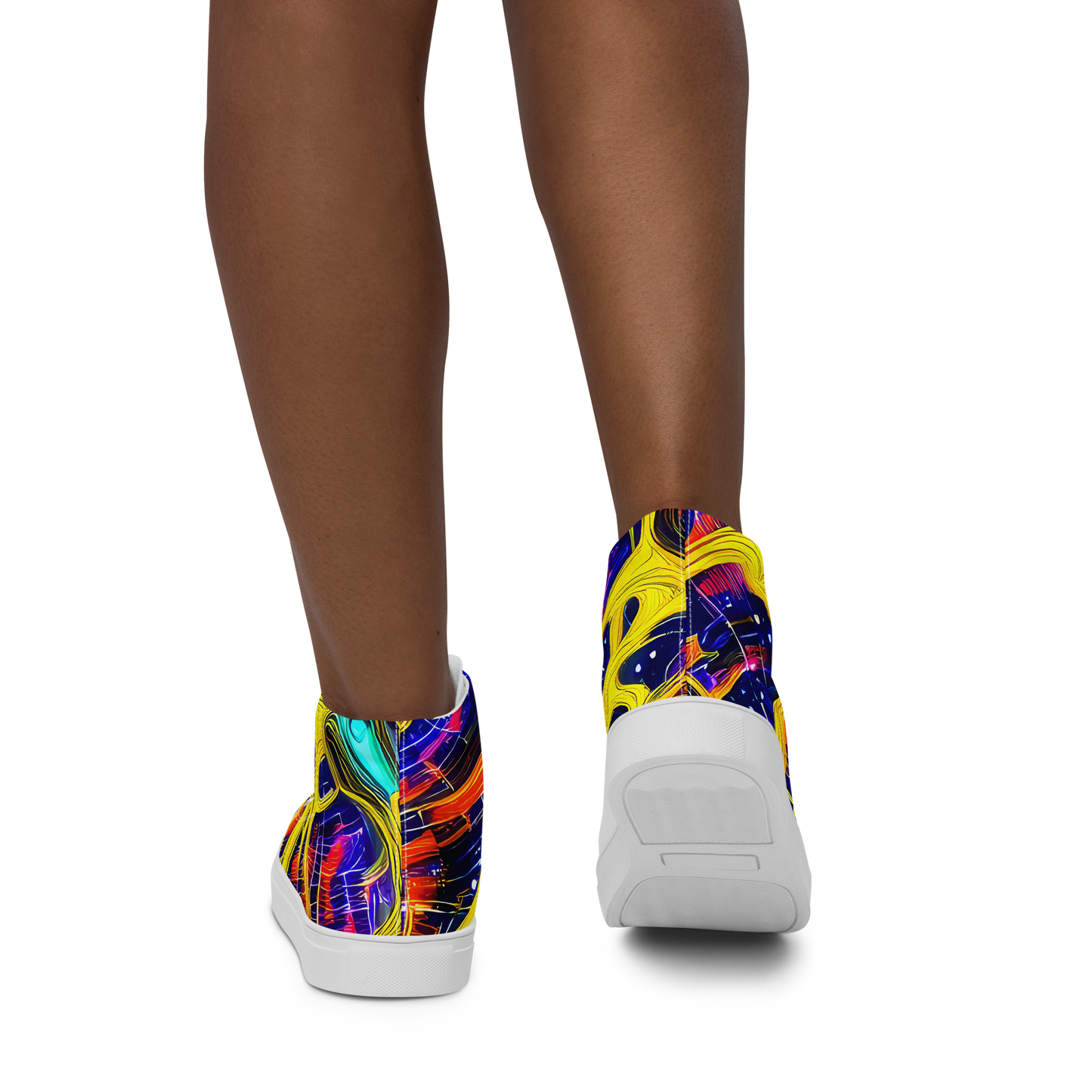 Women's High Top Canvas Shoes - Galli's Fusion