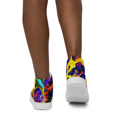 Women's High Top Canvas Shoes - Galli's Fusion