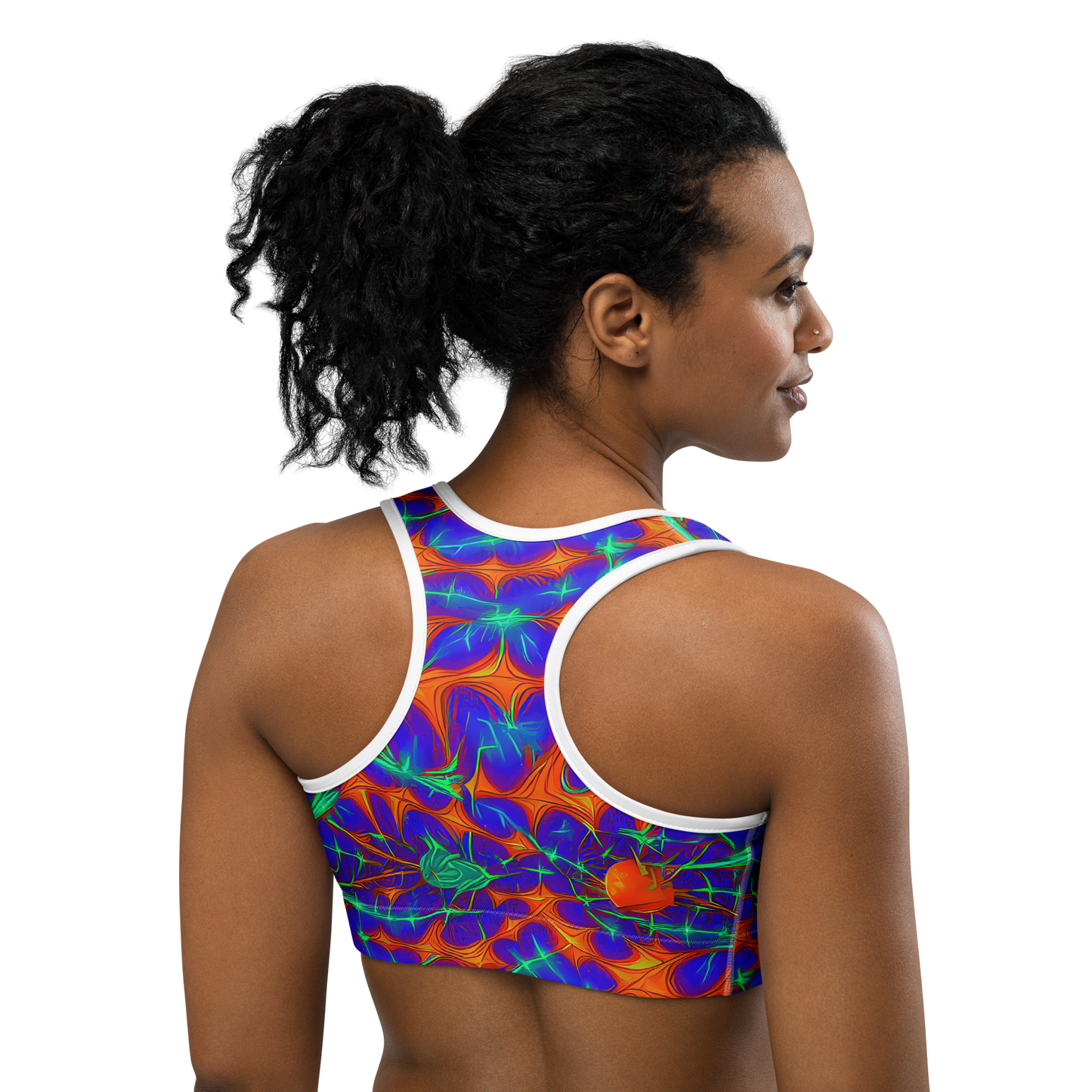 Sports Bra - Nebula Tides