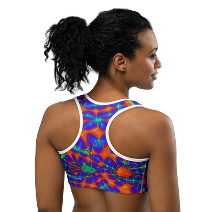 Sports Bra - Nebula Tides