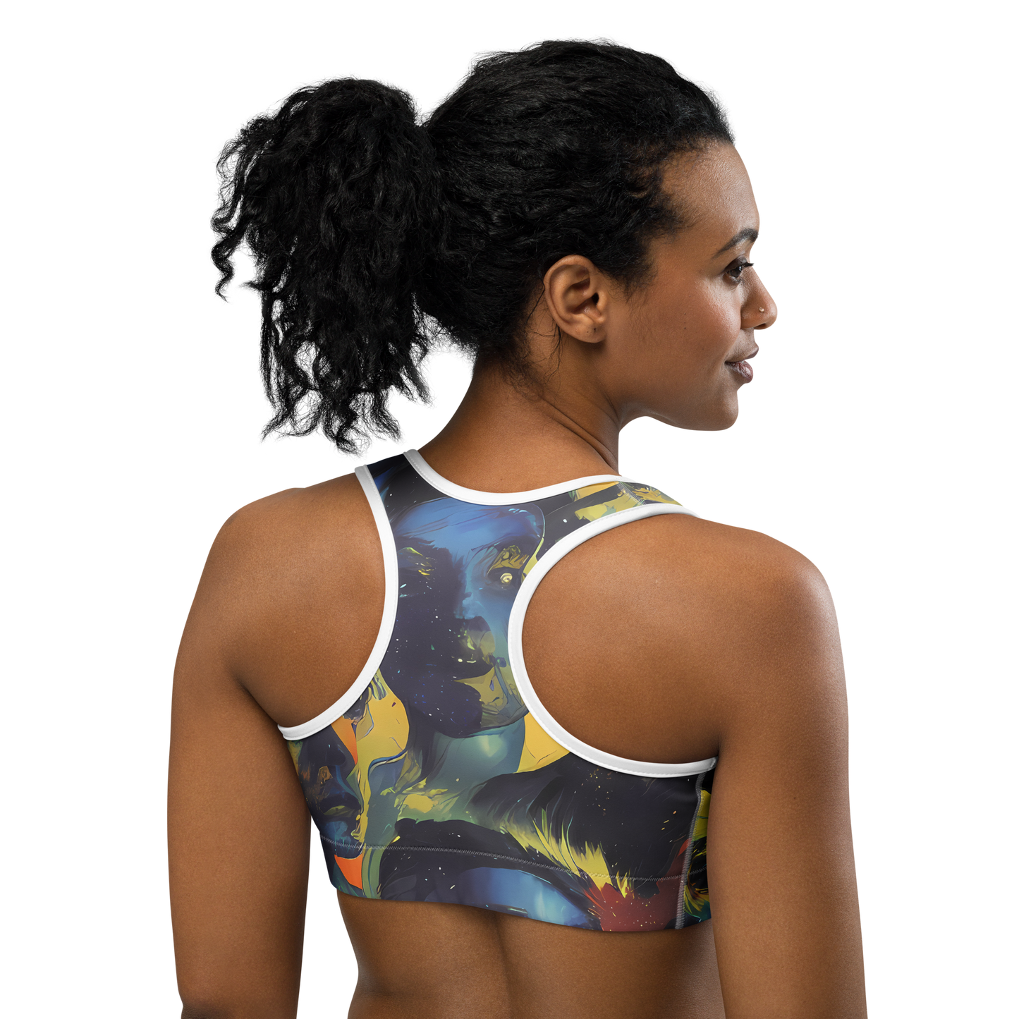 Sports Bra - Vivid Visage