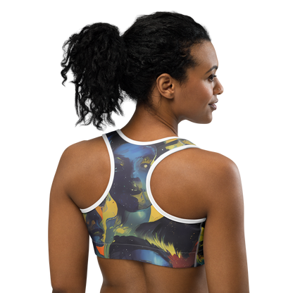 Sports Bra - Vivid Visage