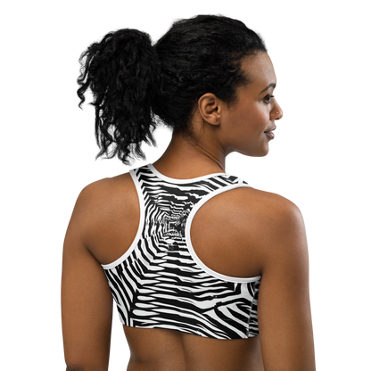 Sports Bra - Shadowed Illusions