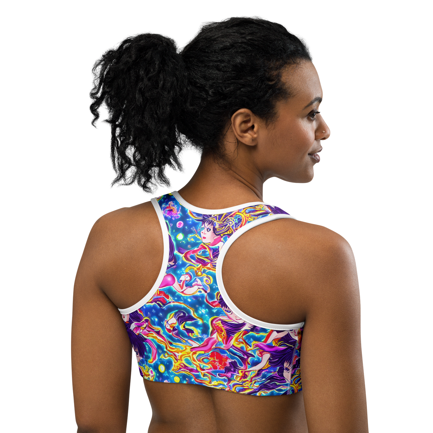 Sports Bra - Aquatic Whim