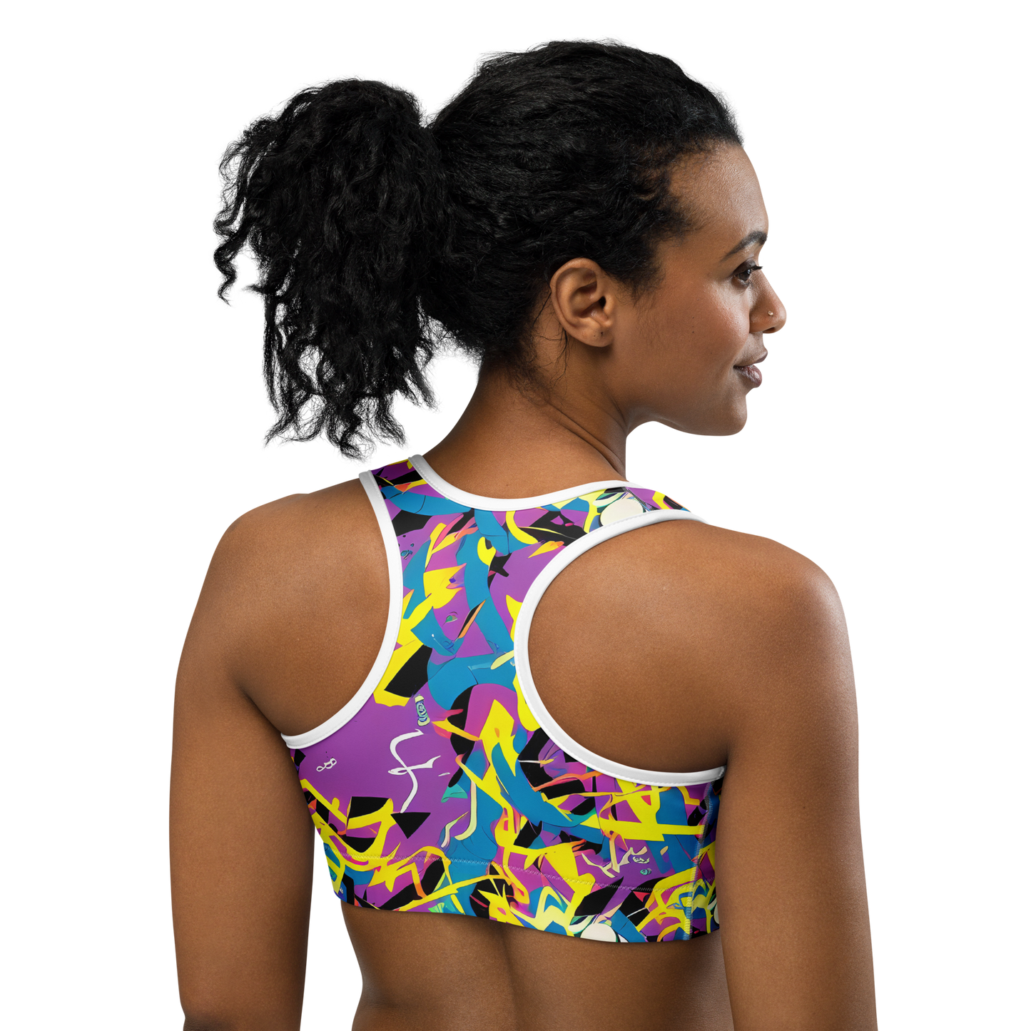 Sports Bra - Galactic Sprawl