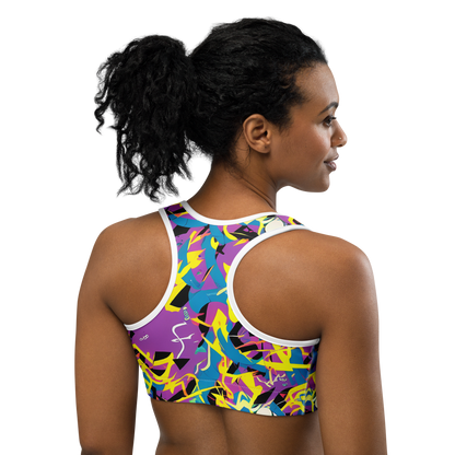 Sports Bra - Galactic Sprawl