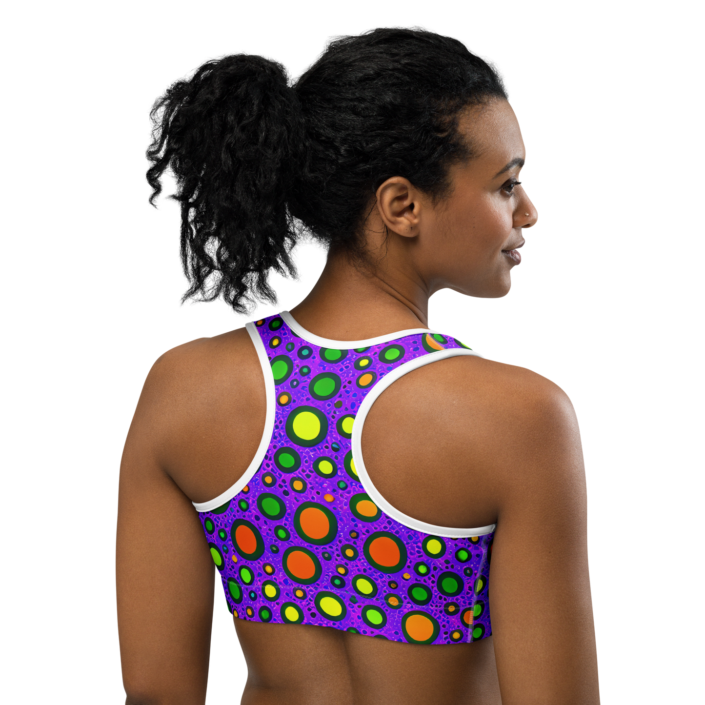 Sports Bra - Luminous Bubbles