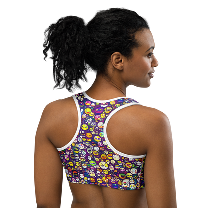 Sports Bra - Mosaic Moods