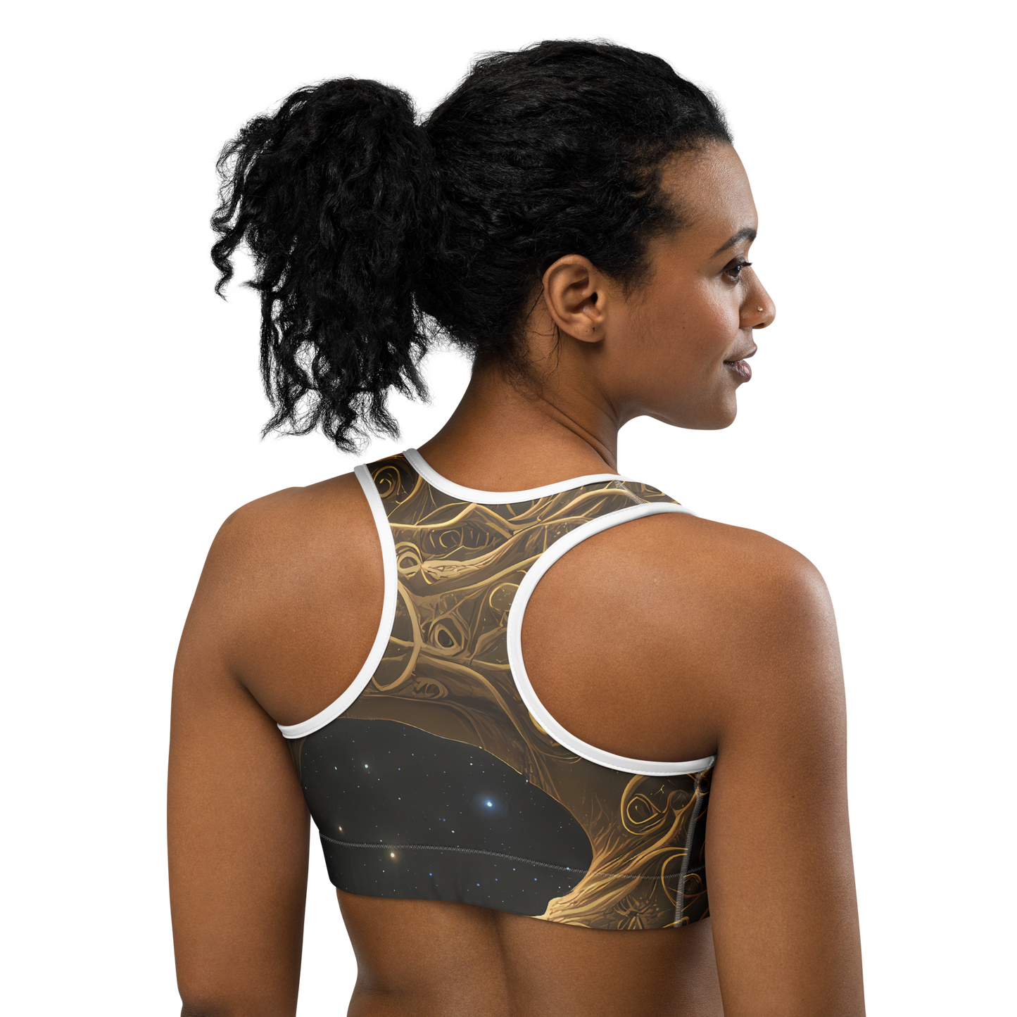 Sports Bra - Gilded Reverie