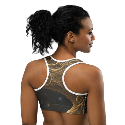 Sports Bra - Gilded Reverie