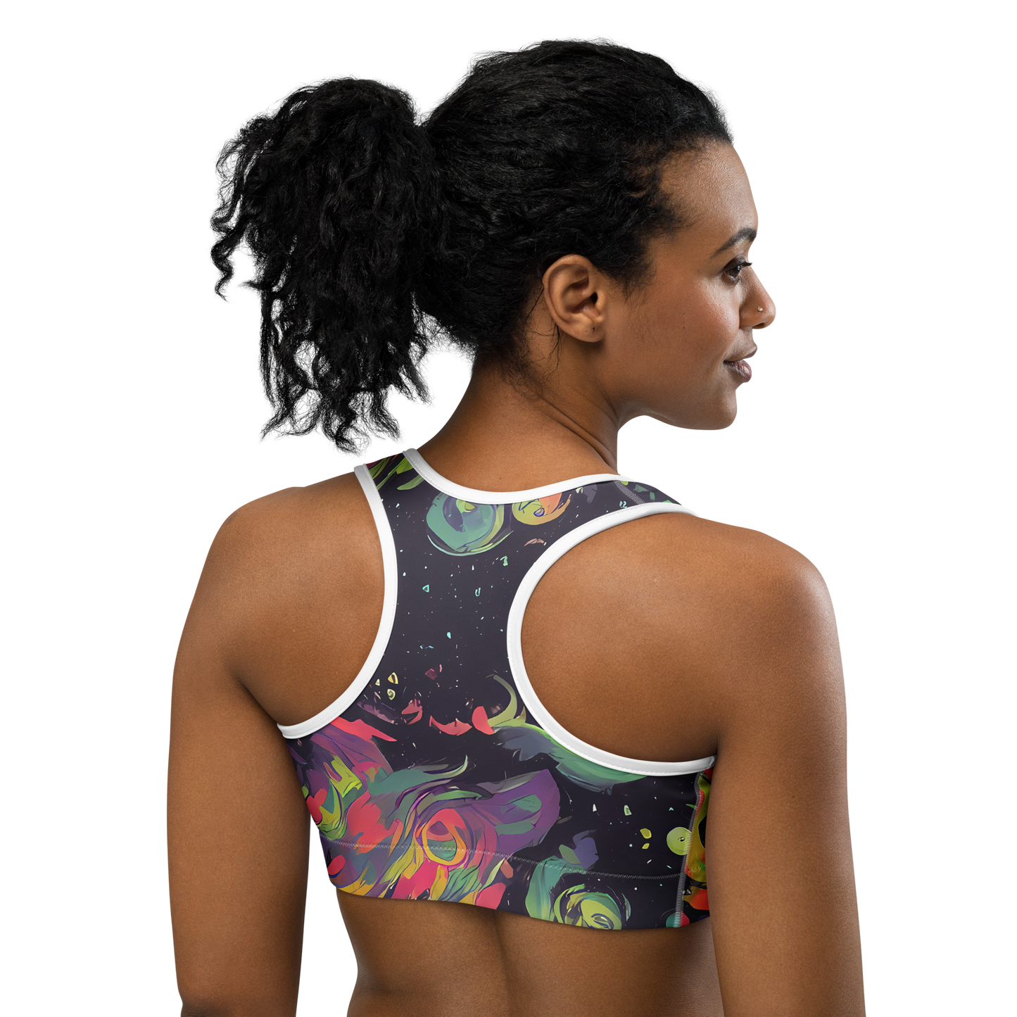 Sports Bra - Psychedelic Drift