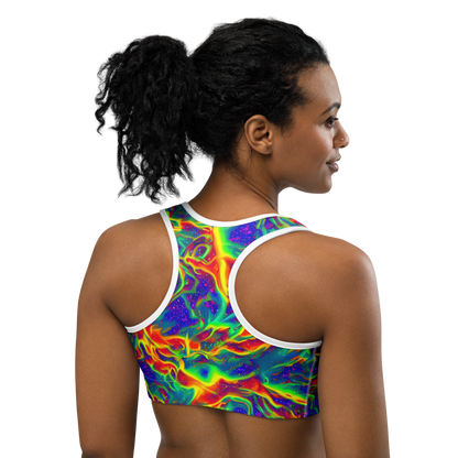 Sports Bra - Nebula Symphony