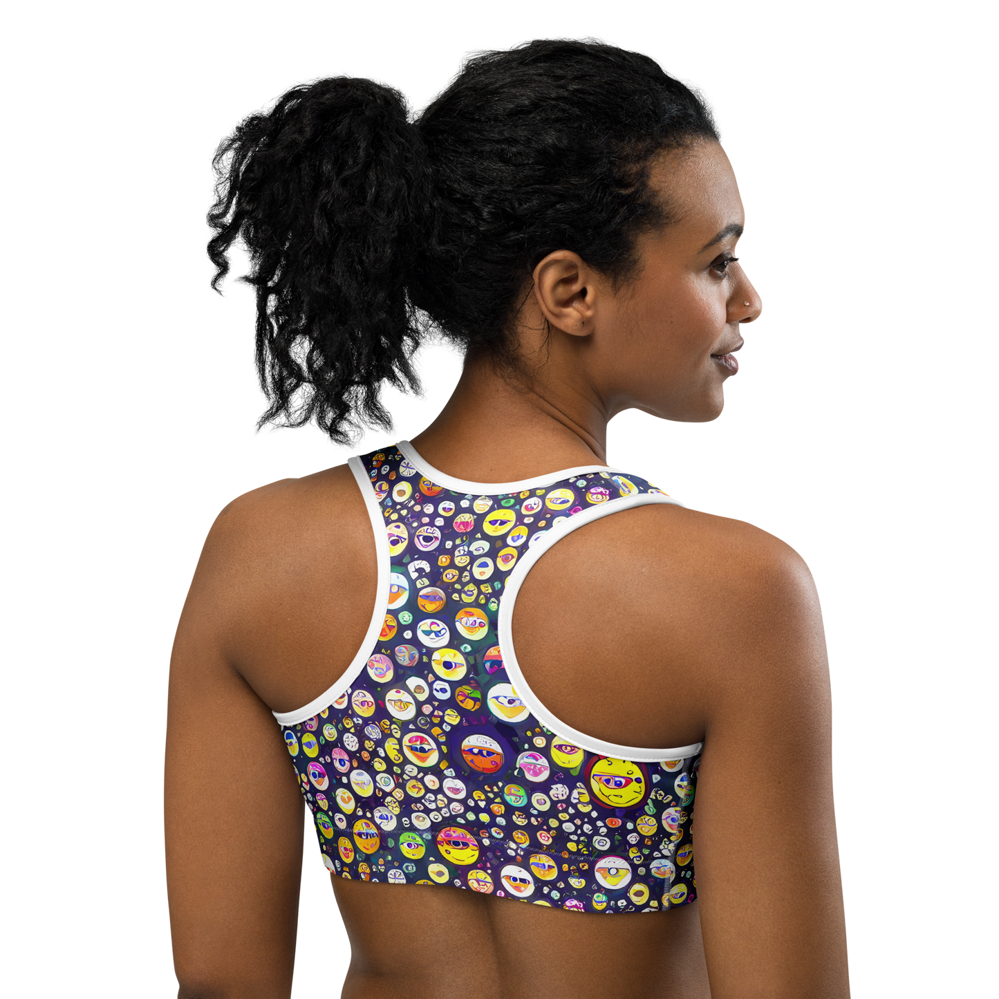 Sports Bra - Whimsical Eyescape