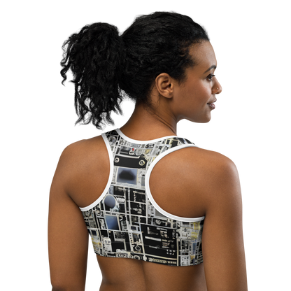 Sports Bra - High Contrast, As A Texture, David Eugene Henry, Grace English