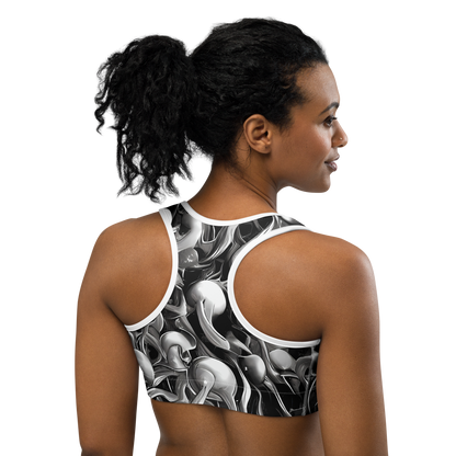 Sports Bra - Fluid Monochrome