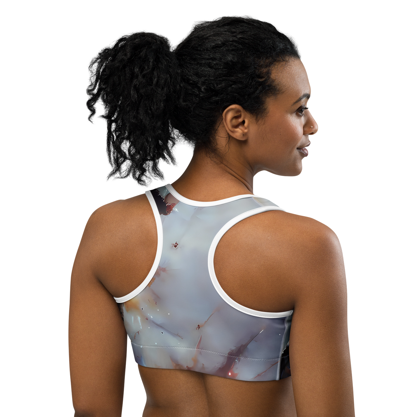 Sports Bra - Impressionist Void