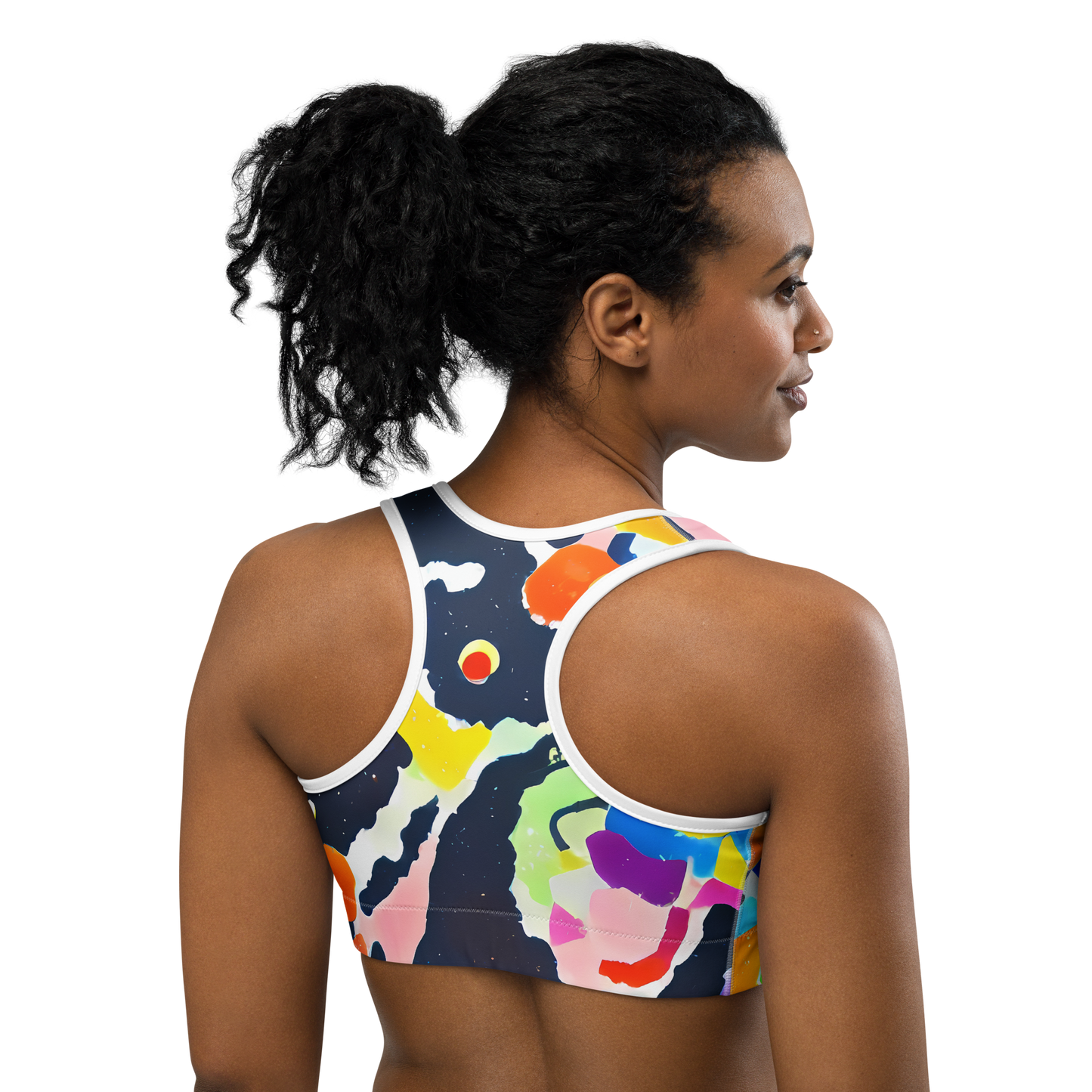 Sports Bra - Kaleido Burst