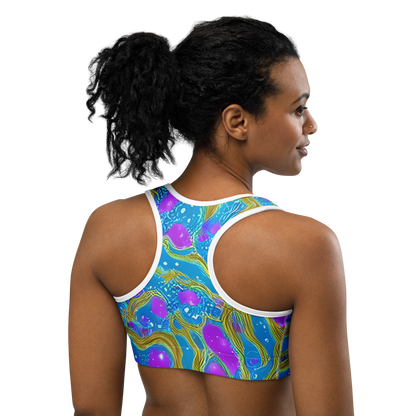 Sports Bra - Mystic Waves